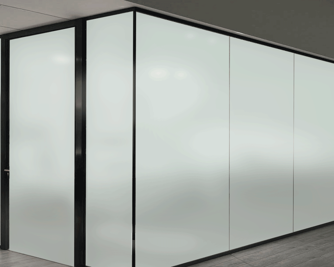 办公室雾化玻璃